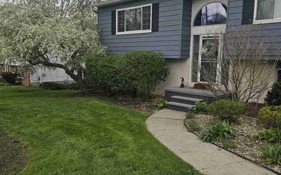 Photo of Jessica E.'s yard after getting lawn care in Hudson, OH