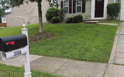 Photo of Inga T.'s yard after getting lawn care in Portland, TN