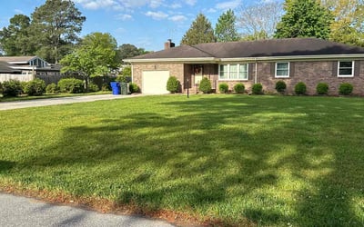 Photo of Savanna B.'s yard after getting lawn care in Lynchburg, VA