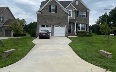 Photo of Barry F.'s yard after getting lawn care in Reidsville, NC