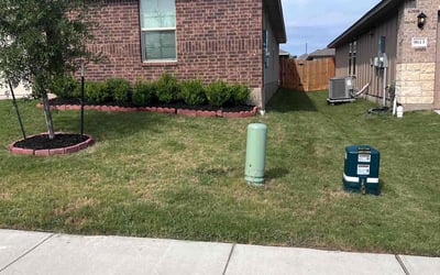 Photo of Pedro T.'s yard after getting lawn care in Killeen, TX