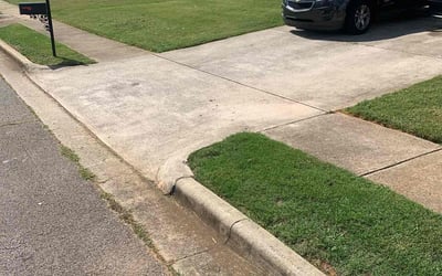 Photo of Chinecha J.'s yard after getting lawn care in Decatur, AL