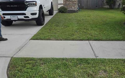 Photo of Alexa R.'s yard after getting lawn care in Charleroi, PA