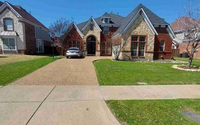 Photo of Christopher S.'s yard after getting lawn care in Mansfield, TX