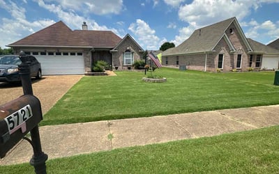 Photo of Kristi H.'s yard after getting lawn care in Lake Orion, MI