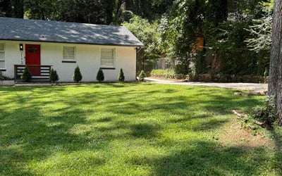 Photo of Chris S.'s yard after getting lawn care in Charlotte, NC