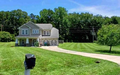 Photo of Marquis R.'s yard after getting lawn care in Newport, RI