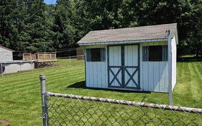 Photo of Melissa S.'s yard after getting lawn care in Pittston, PA