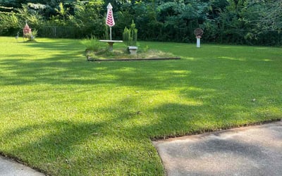 Photo of Janie R.'s yard after getting lawn care in Warrior, AL