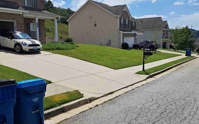 Photo of Sameer P.'s yard after getting lawn care in Monroe, MI