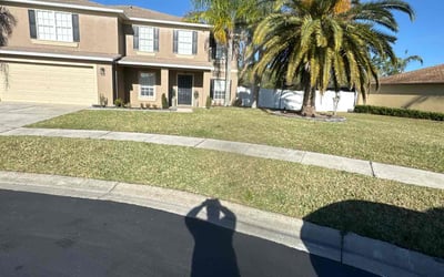 Photo of Tony L.'s yard after getting lawn care in Mchenry, IL