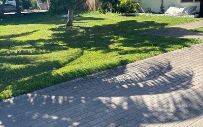 Photo of GREGORY H.'s yard after getting lawn care in Palm Beach Gardens, FL