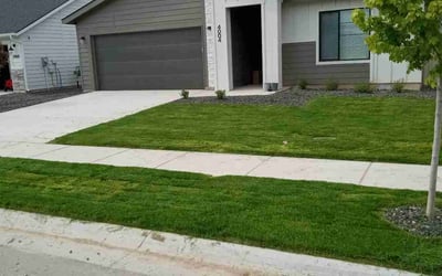 Photo of Seth M.'s yard after getting lawn care in Nampa, ID