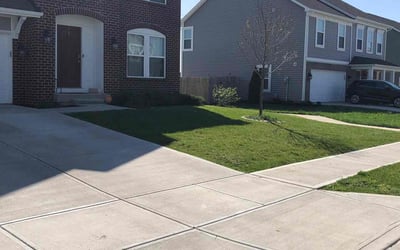 Photo of Joel V.'s yard after getting lawn care in Boonville, IN