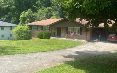 Photo of Rebecca J.'s yard after getting lawn care in Marietta, GA