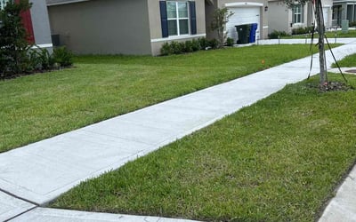Photo of Julio P.'s yard after getting lawn care in Ocoee, FL