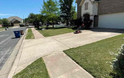 Photo of Kiersten L.'s yard after getting lawn care in Madison, NJ