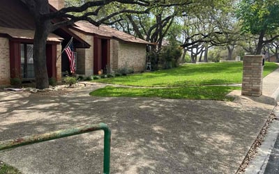 Photo of Charles K.'s yard after getting lawn care in Atascosa, TX