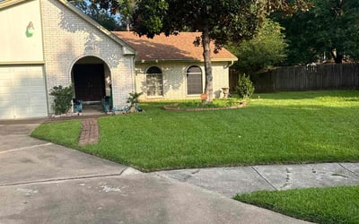 Photo of Lana C.'s yard after getting lawn care in Lancaster, OH