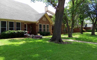 Photo of Debbi B.'s yard after getting lawn care in DeSoto, TX