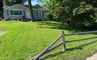 Photo of Haitham S.'s yard after getting lawn care in East Lansing, MI
