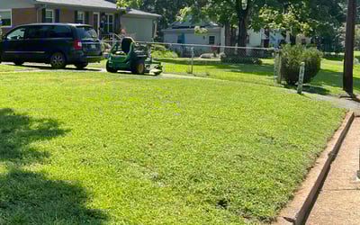 Photo of Sharon G.'s yard after getting lawn care in Concord, NC