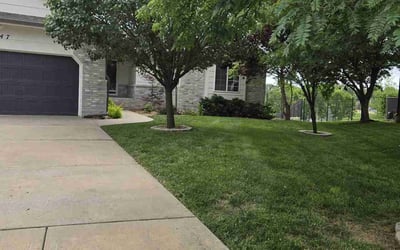 Photo of Anna M.'s yard after getting lawn care in El Dorado, KS