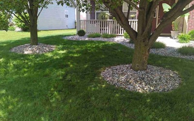 Photo of Jonathan K.'s yard after getting lawn care in Fort Wayne, IN