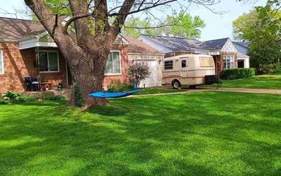 Photo of Holly K.'s yard after getting lawn care in Warrenton, MO