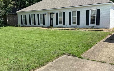 Photo of Adriana G.'s yard after getting lawn care in Bastrop, TX