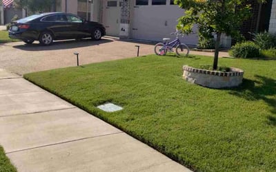 Photo of Debora G.'s yard after getting lawn care in Pontiac, MI