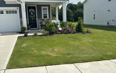 Photo of Danny S.'s yard after getting lawn care in Wake Forest, NC