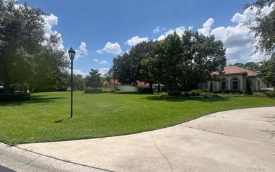 Photo of Hyundoe K.'s yard after getting lawn care in Odessa, FL
