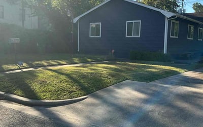 Photo of Mohsen M.'s yard after getting lawn care in Sudbury, MA