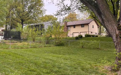 Photo of Jillian J.'s yard after getting lawn care in Kansas City, MO