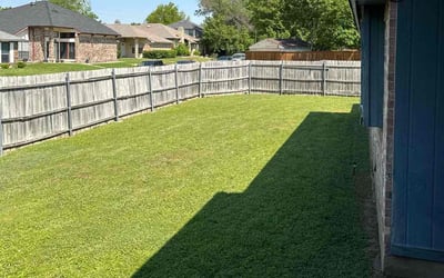 Photo of Deohn L.'s yard after getting lawn care in Mesquite, TX