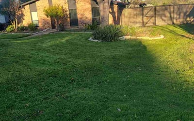 Photo of Natalie A.'s yard after getting lawn care in Windham, ME