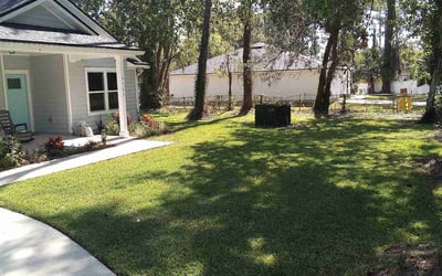 Photo of Connie M.'s yard after getting lawn care in Oakleaf Plantation, FL