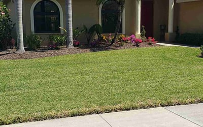 Photo of Nathan M.'s yard after getting lawn care in Sarasota, FL