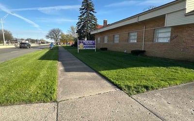 Photo of Deshawn M.'s yard after getting lawn care in Chesapeake, VA