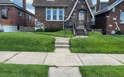 Photo of Fred H.'s yard after getting lawn care in Wright City, MO