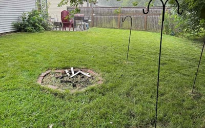 Photo of Regina D.'s yard after getting lawn care in West Lafayette, IN