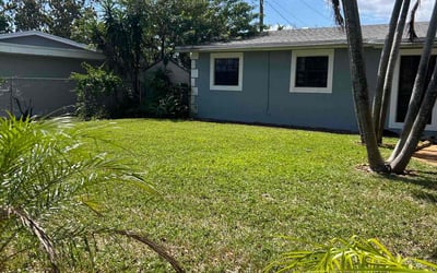 Photo of Jan C.'s yard after getting lawn care in Fort Lauderdale, FL