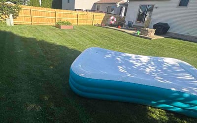 Photo of Ayannah R.'s yard after getting lawn care in Burlington, NC