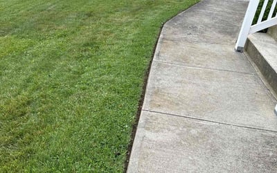 Photo of Andres A.'s yard after getting lawn care in West Warwick, RI