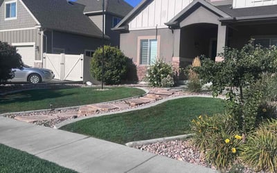 Photo of Whitney J.'s yard after getting lawn care in American Fork, UT