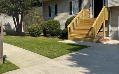 Photo of Gary B.'s yard after getting lawn care in Easley, SC