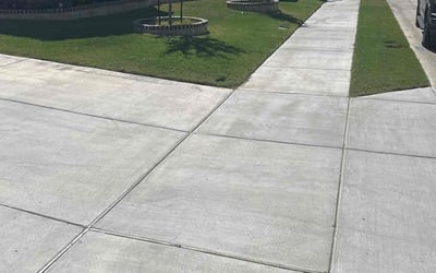 Photo of Dirk E.'s yard after getting lawn care in Rockwall, TX