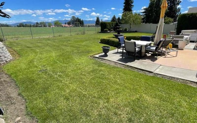 Photo of William W.'s yard after getting lawn care in Colville, WA