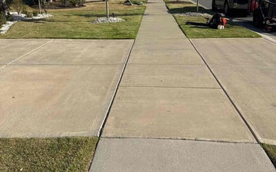 Photo of John D.'s yard after getting lawn care in Bessemer City, NC